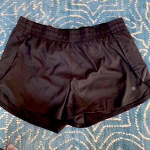 Athleta Black Running Shorts XL